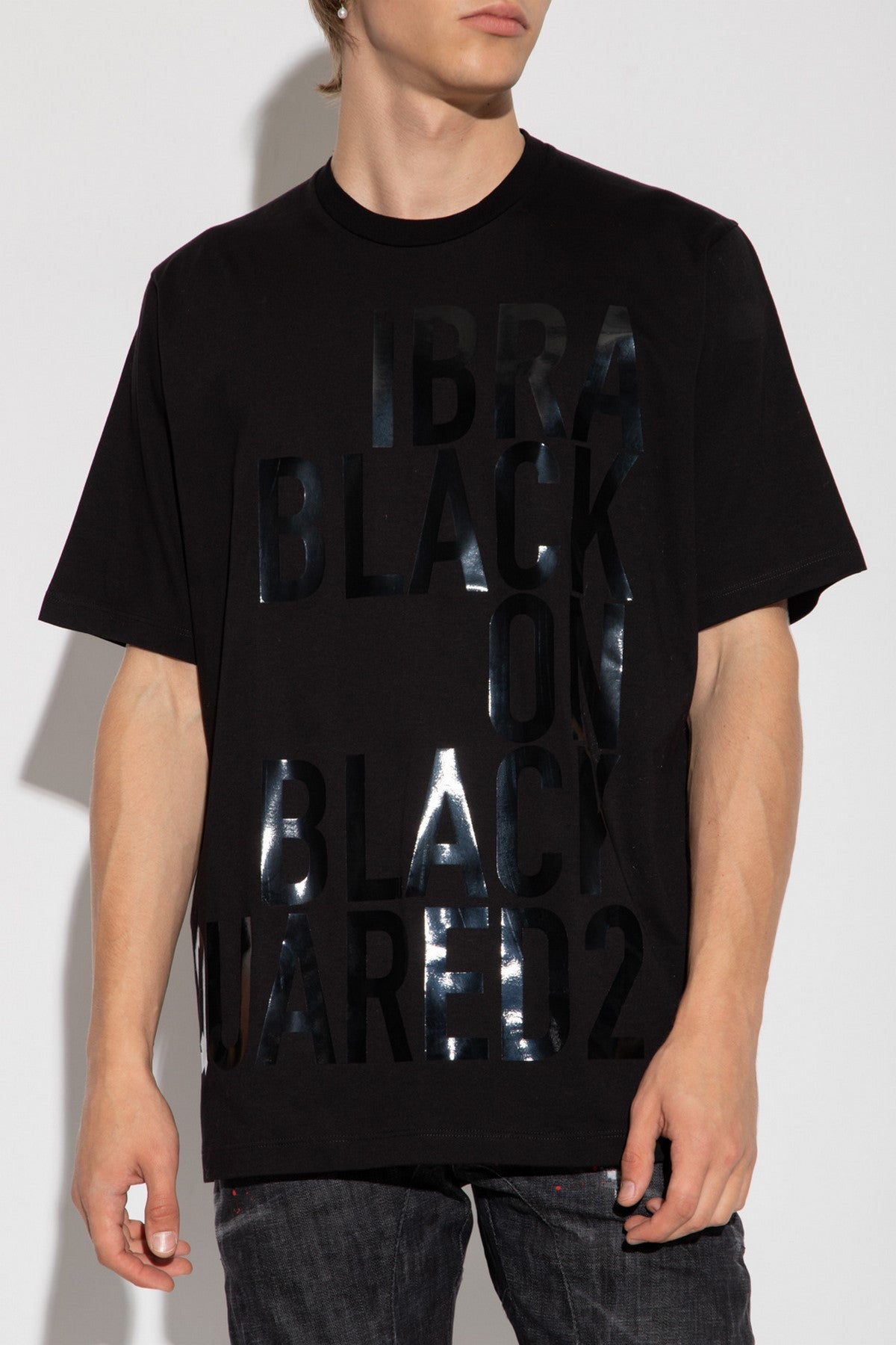Dsquared T-shirt homme — black