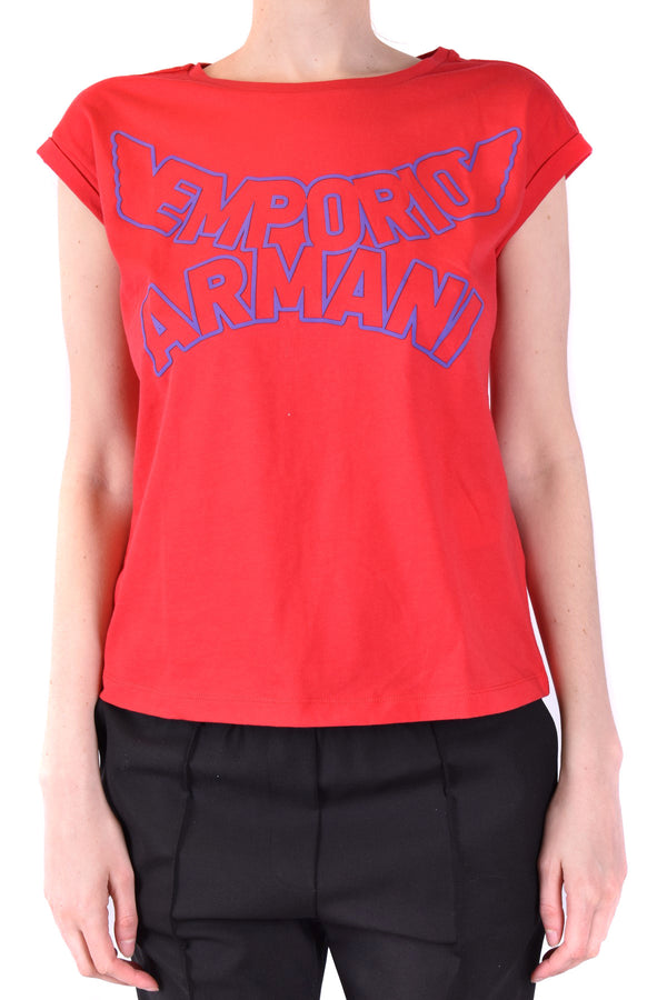 Emporio Armani T-shirt femme — red