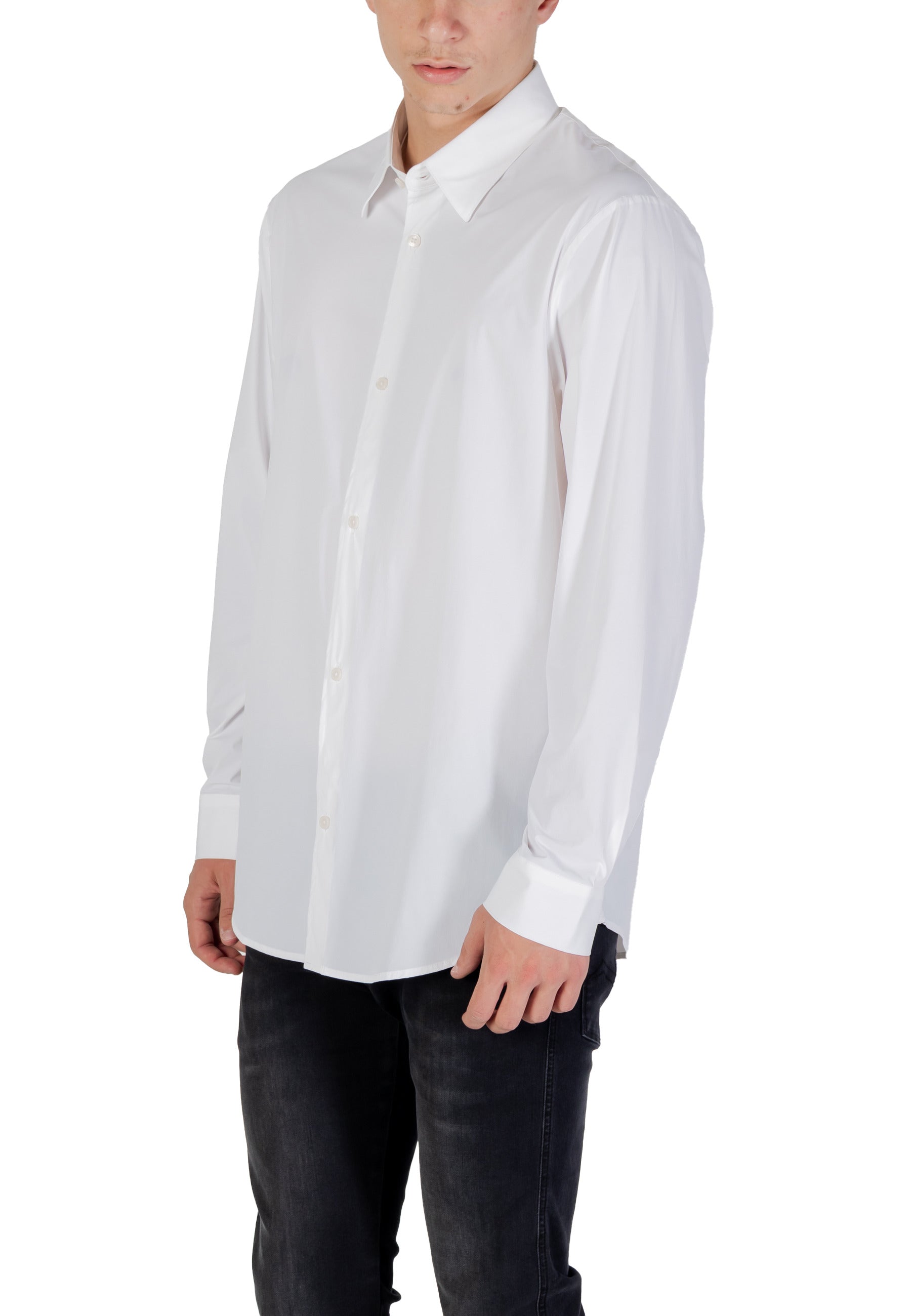 Armani Exchange Chemise homme Chemises — white