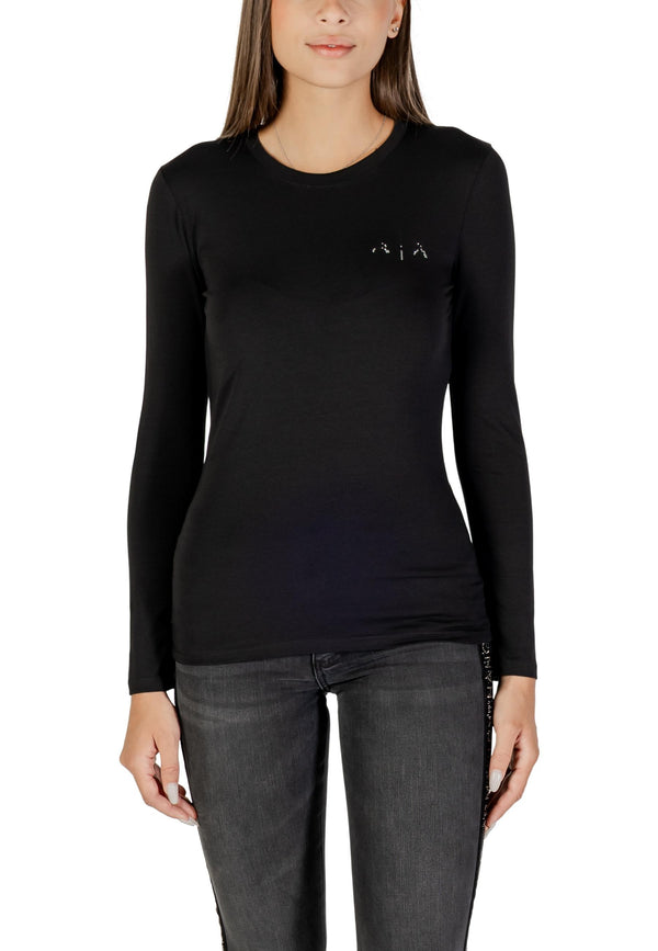 Armani Exchange T-shirt femme — black