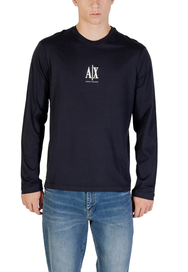 Armani Exchange T-shirt homme — blue
