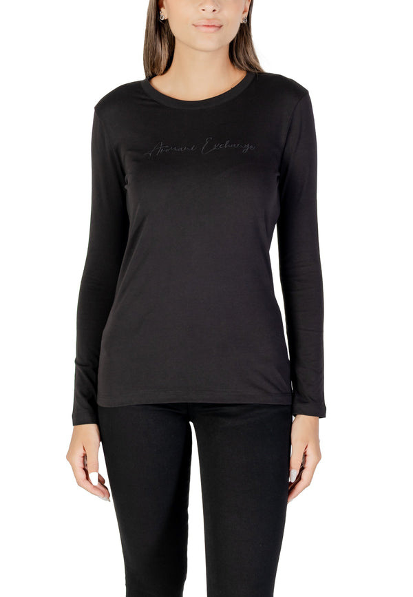 Armani Exchange T-shirt femme — black
