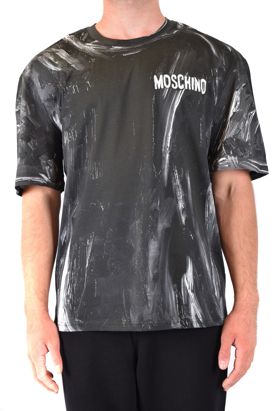 Moschino T-shirt homme — black