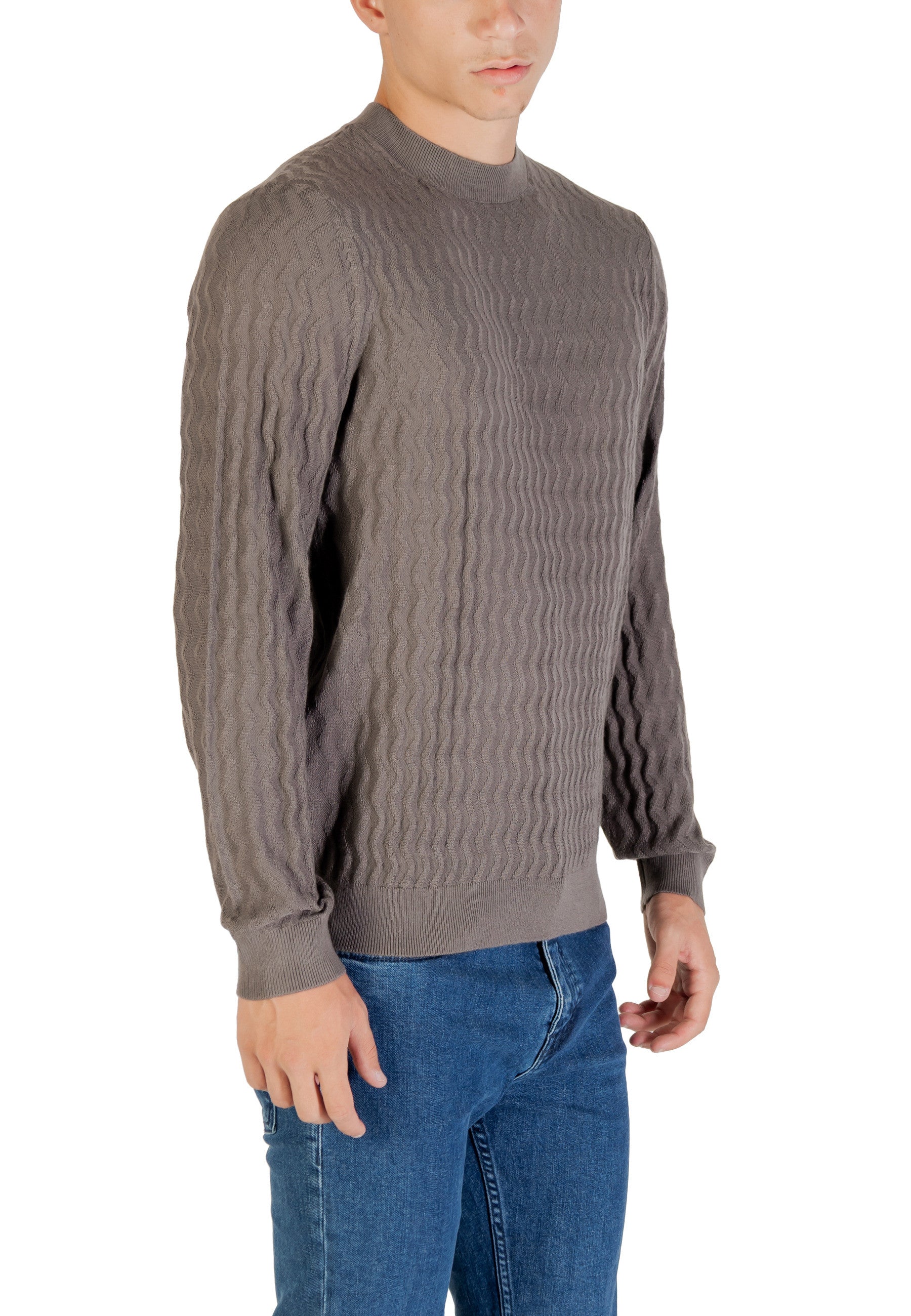 Armani Exchange Pull homme — brown