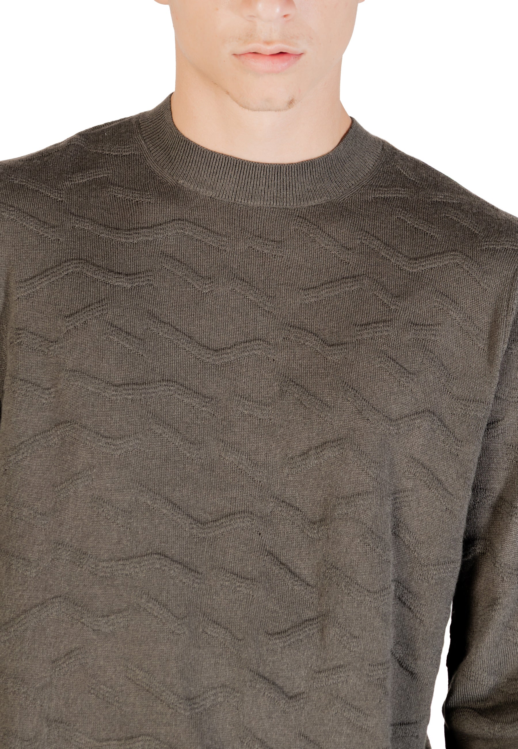 Armani Exchange Pull homme — brown