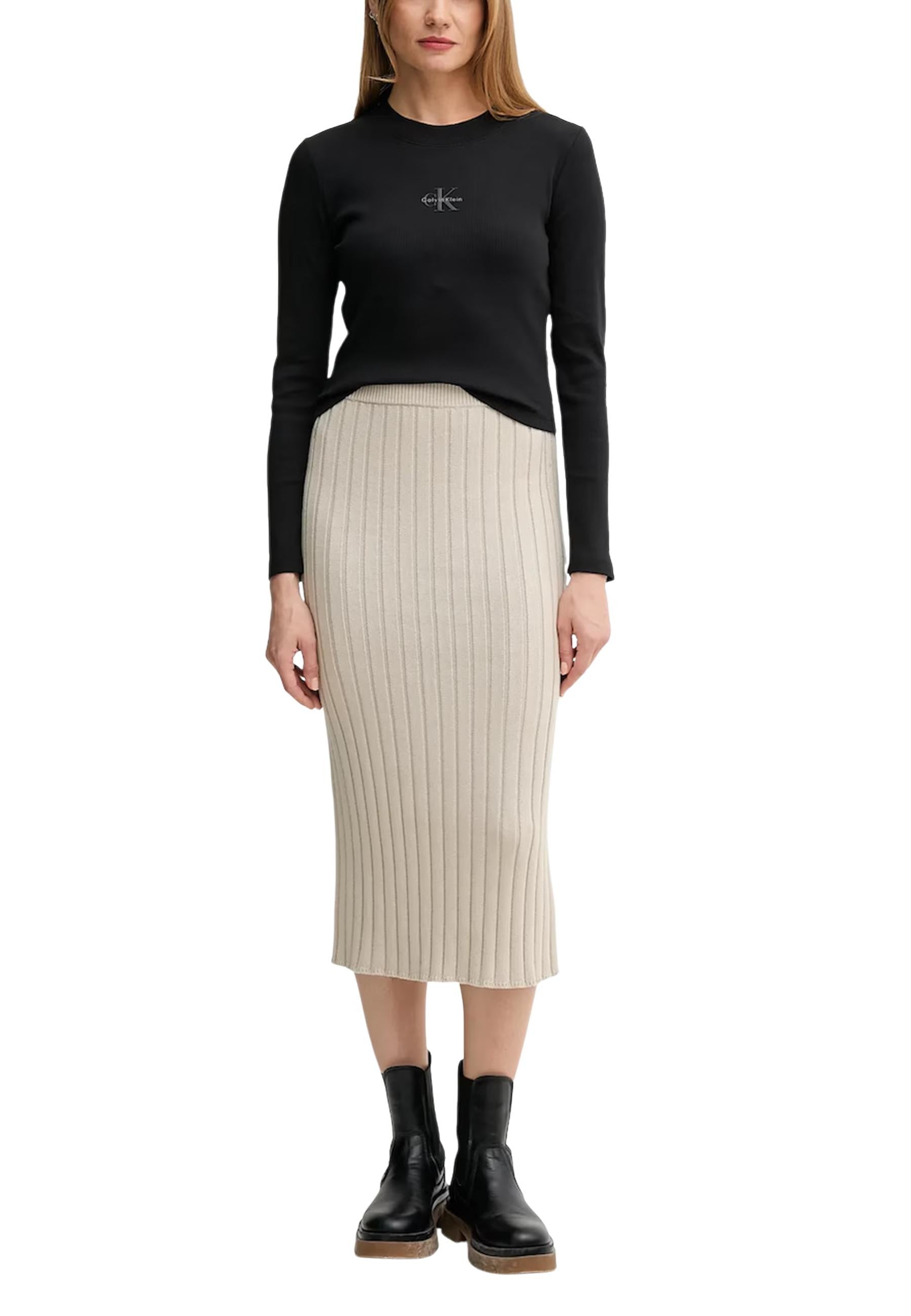 Calvin Klein Jeans Pull femme — black