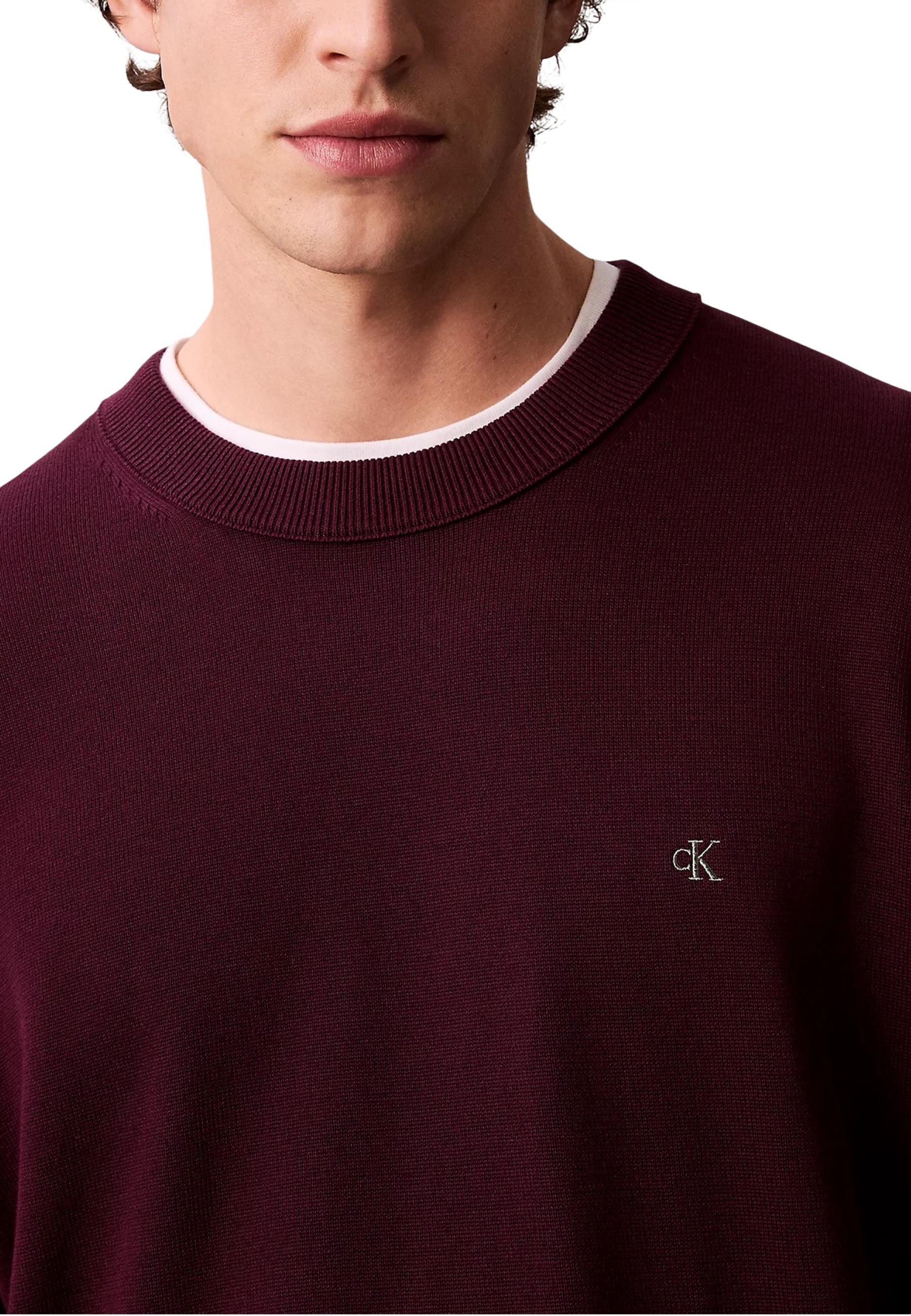 Calvin Klein Jeans Pull homme — purple