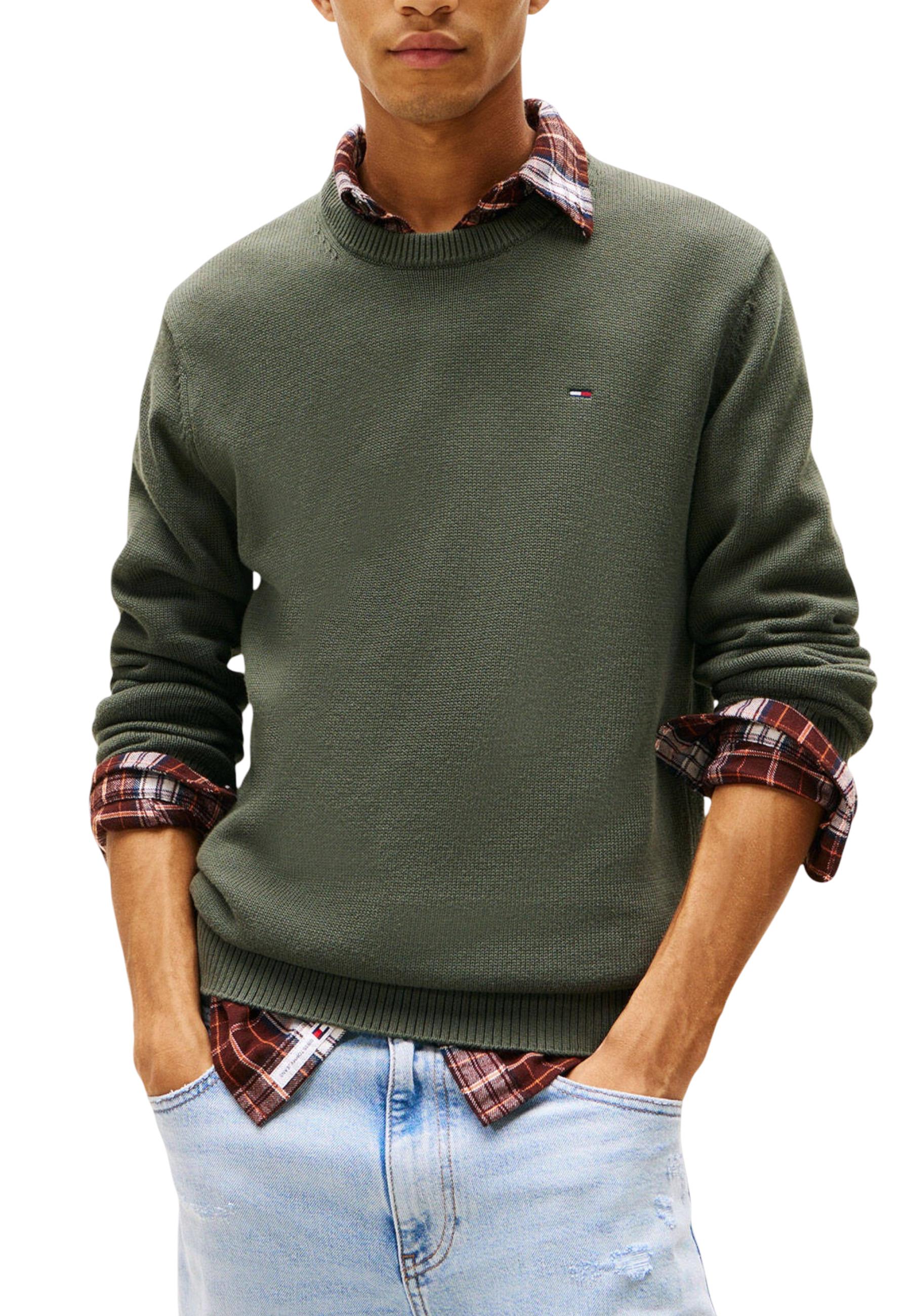 Tommy Hilfiger Jeans Pull homme — green