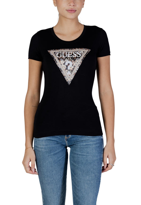 Guess T-shirt femme — black