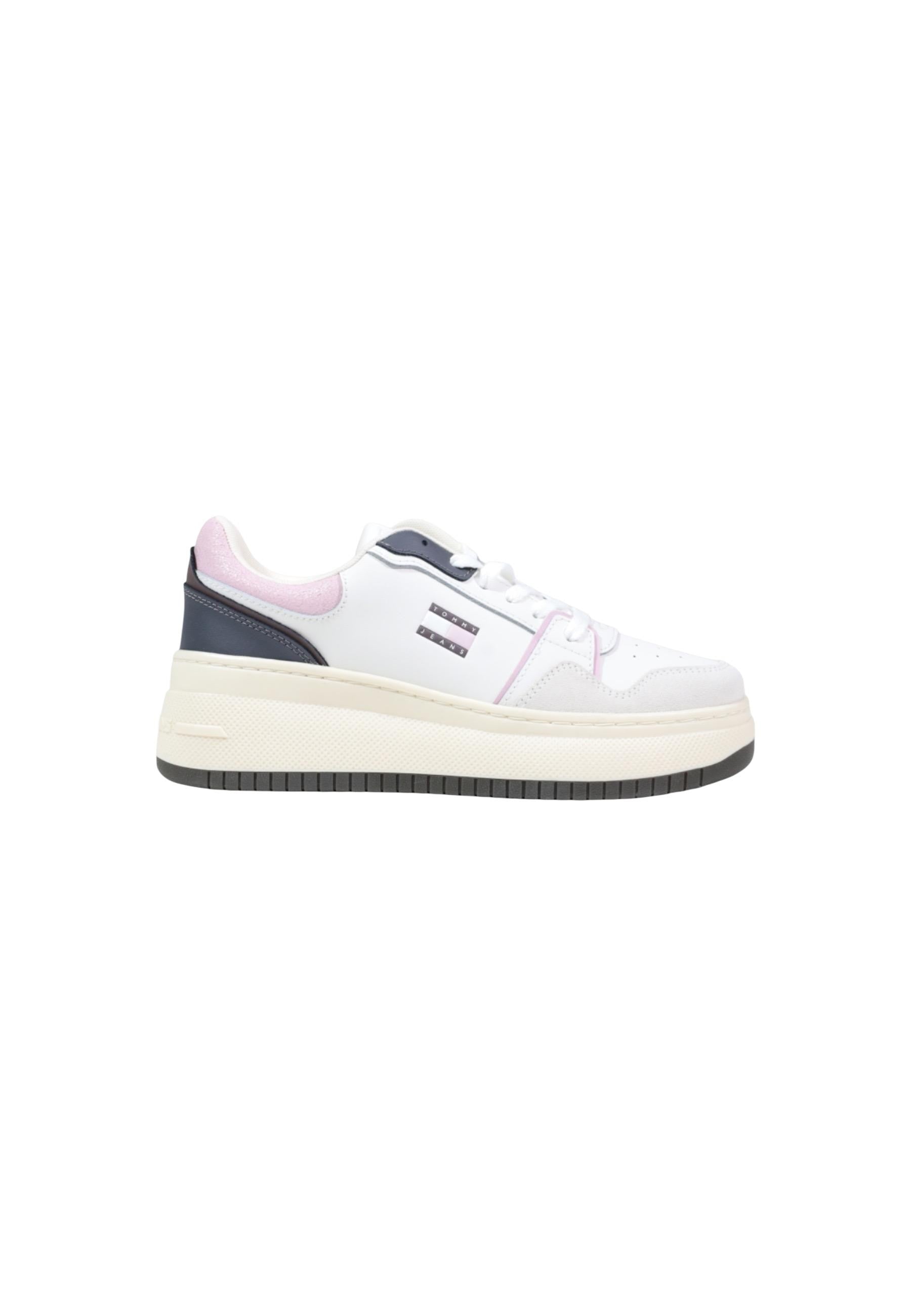 Tommy Hilfiger Jeans Baskets femme — white