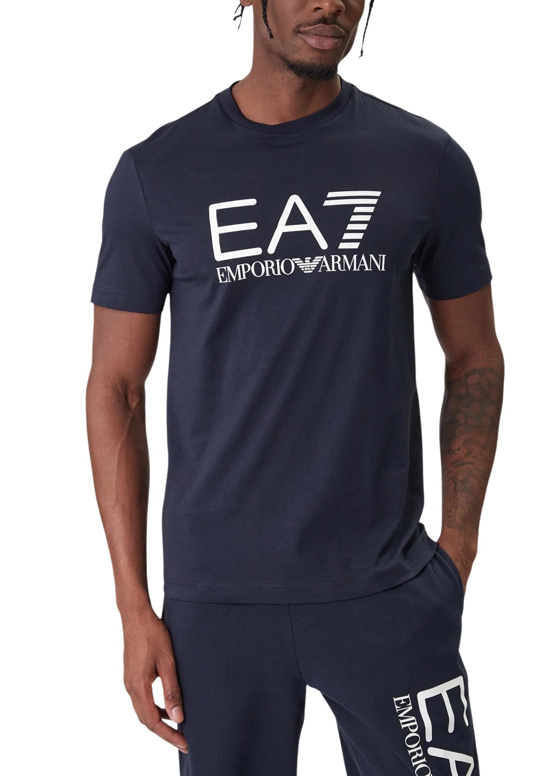 Ea7 T-shirt homme — blue