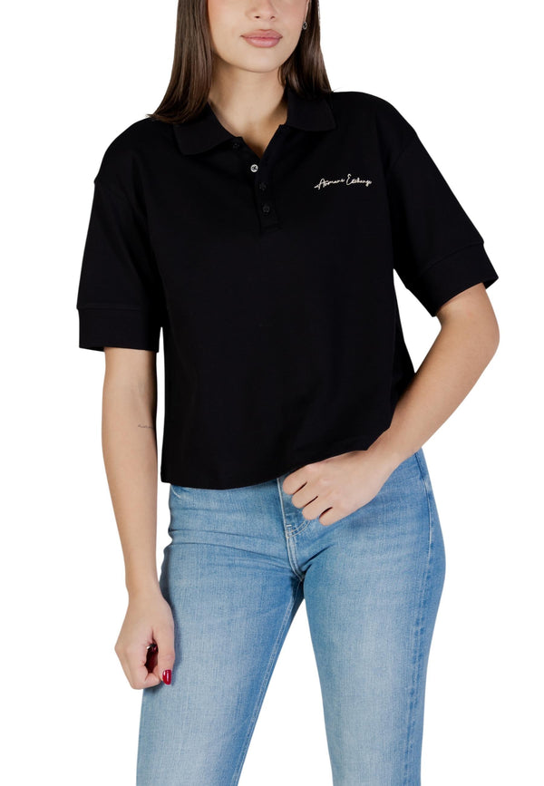 Armani Exchange T-shirt femme — black