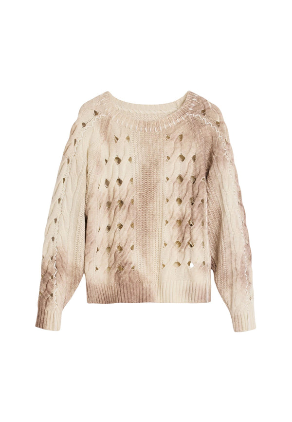 Desigual Pull femme — beige