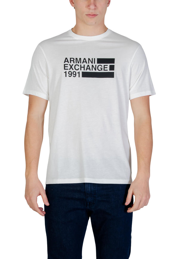 Armani Exchange T-shirt homme — white