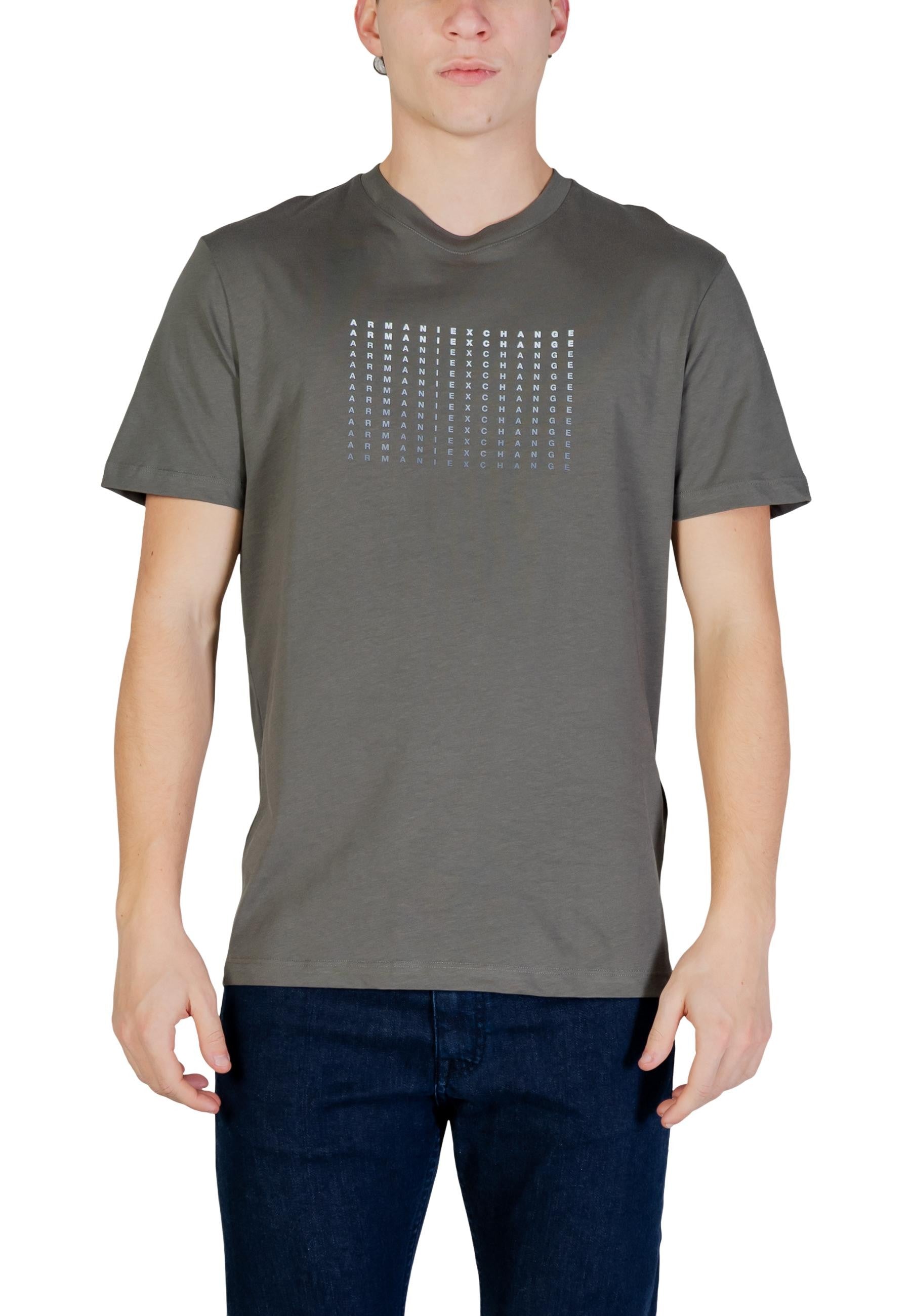 Armani Exchange T-shirt homme — green