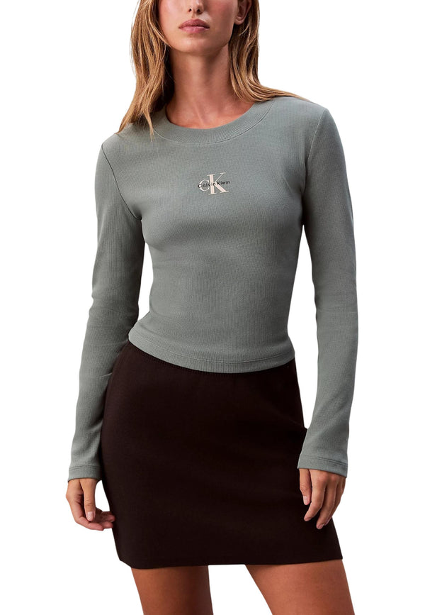 Calvin Klein Jeans Pull femme — green