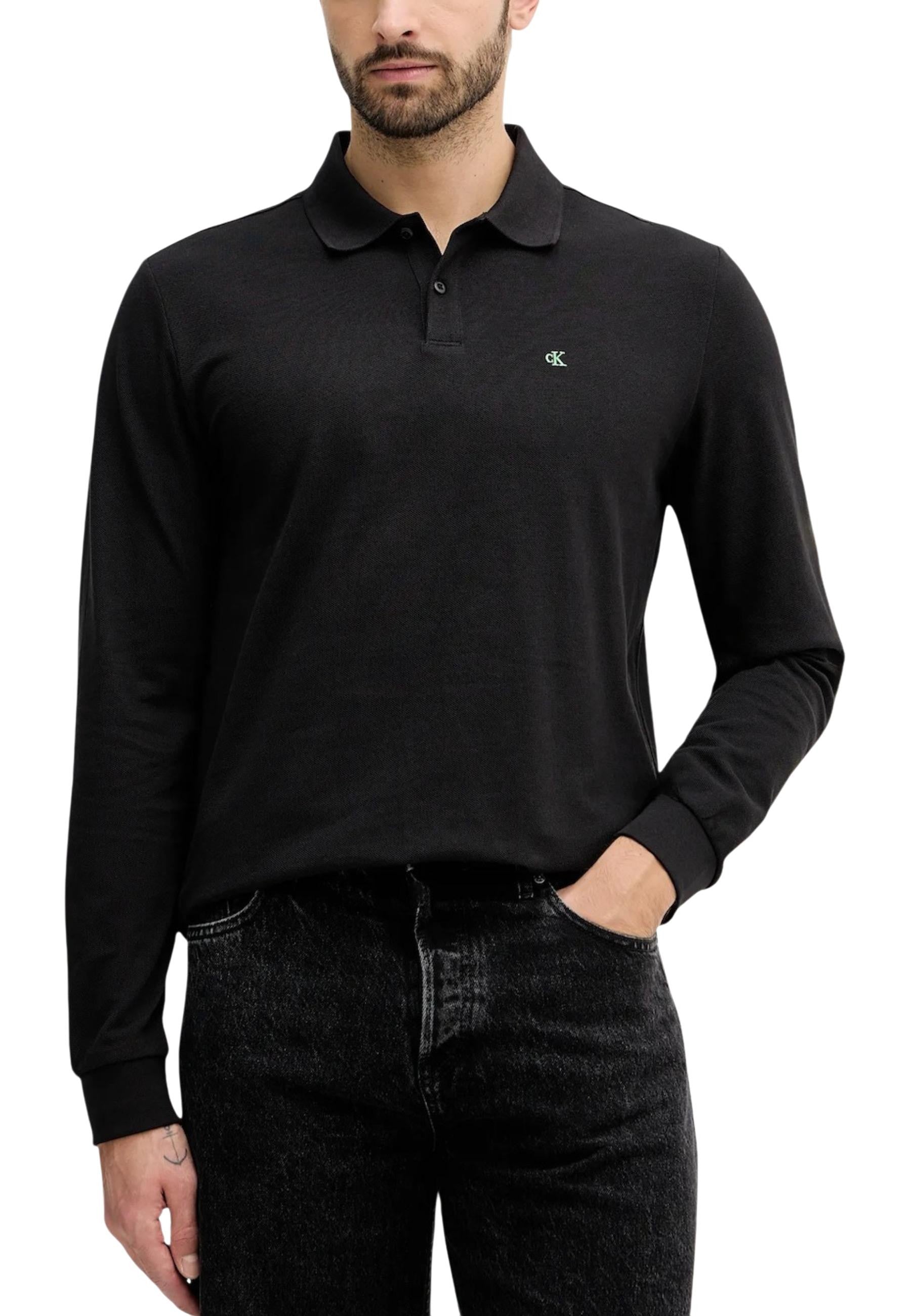 Calvin Klein Jeans Polo homme — black