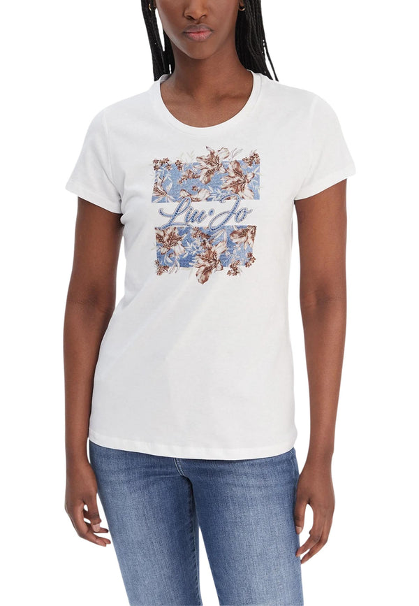 Liu Jo T-shirt femme — white