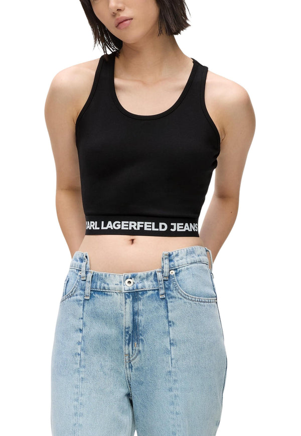 Karl Lagerfeld Jeans Jean femme Tops — black