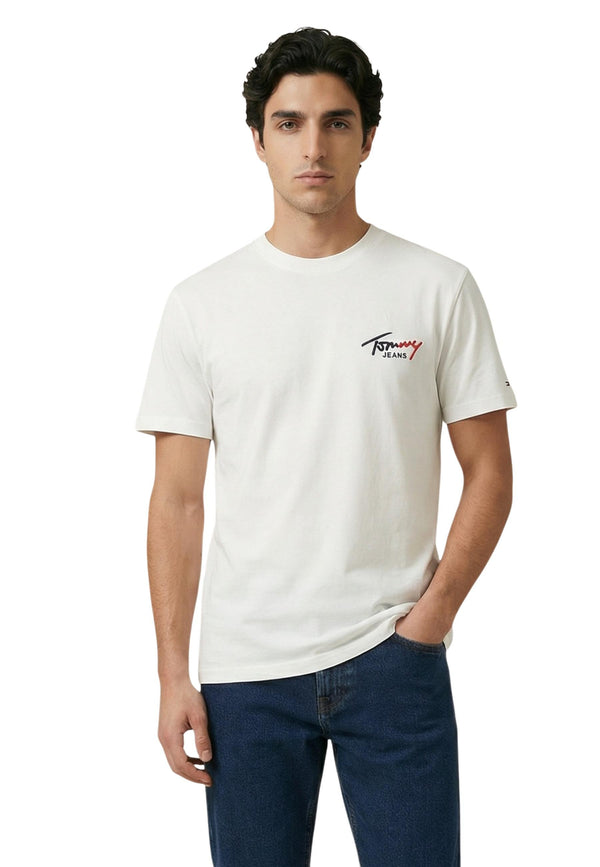 Tommy Hilfiger Jeans T-shirt homme — beige
