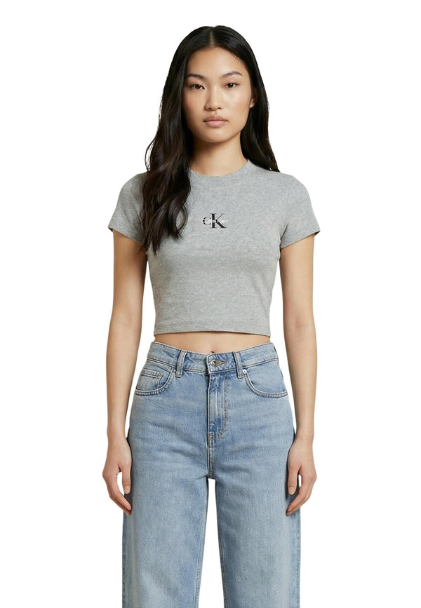 Calvin Klein Jeans T-shirt femme — grey