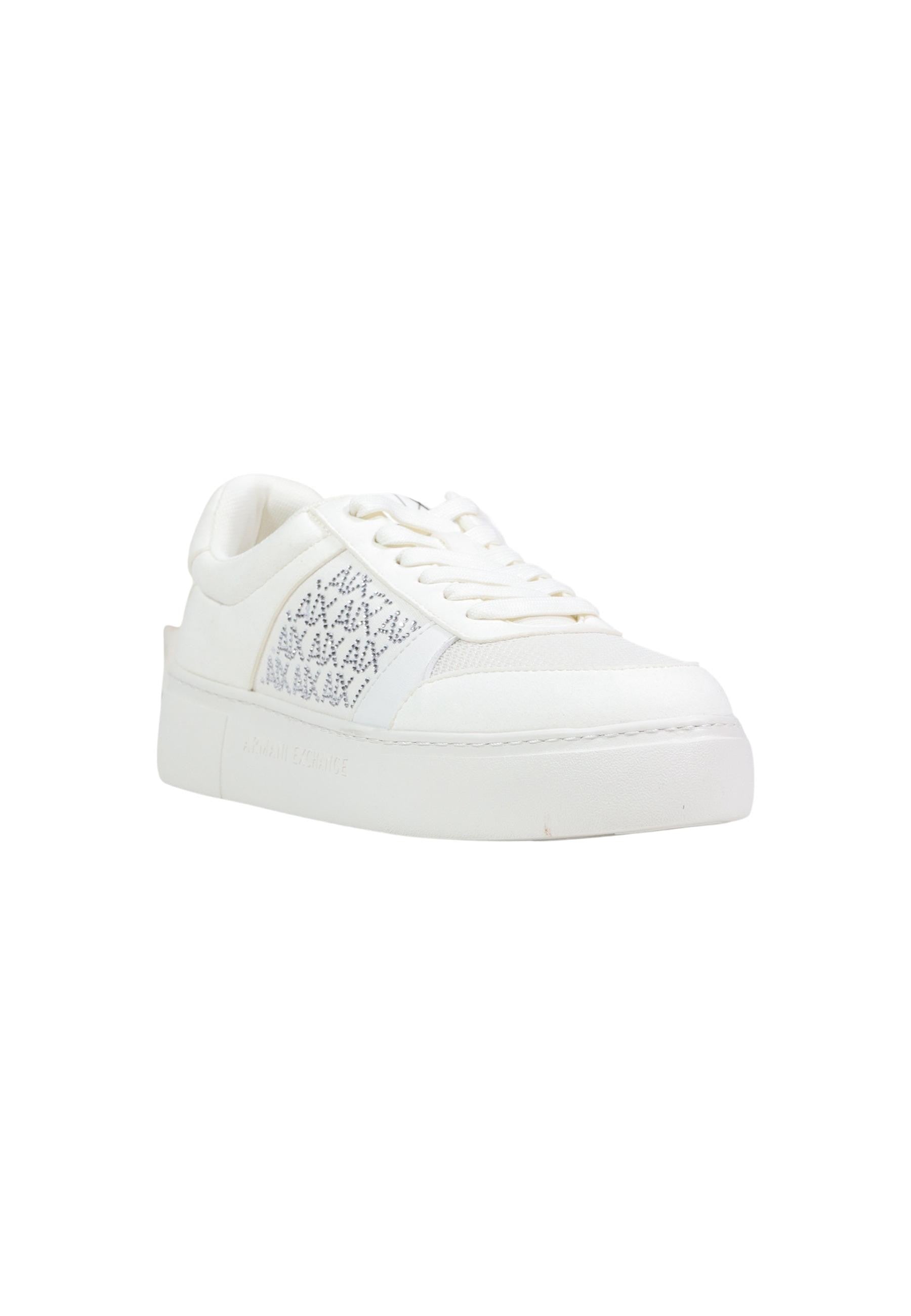 Armani Exchange Baskets femme — white