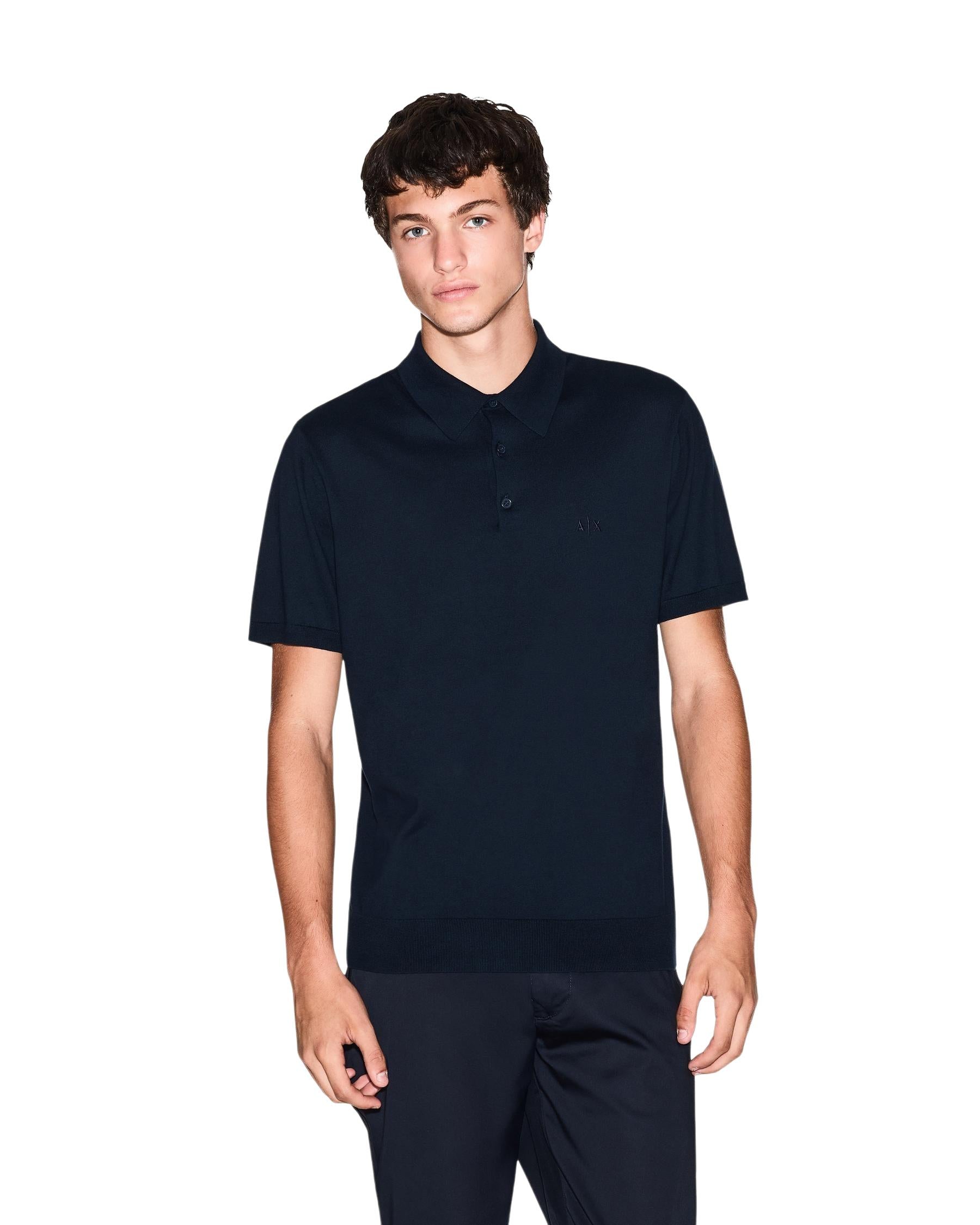 Armani Exchange Polo homme — blue
