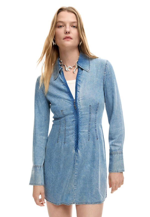 Desigual Robe femme Robes — light blue