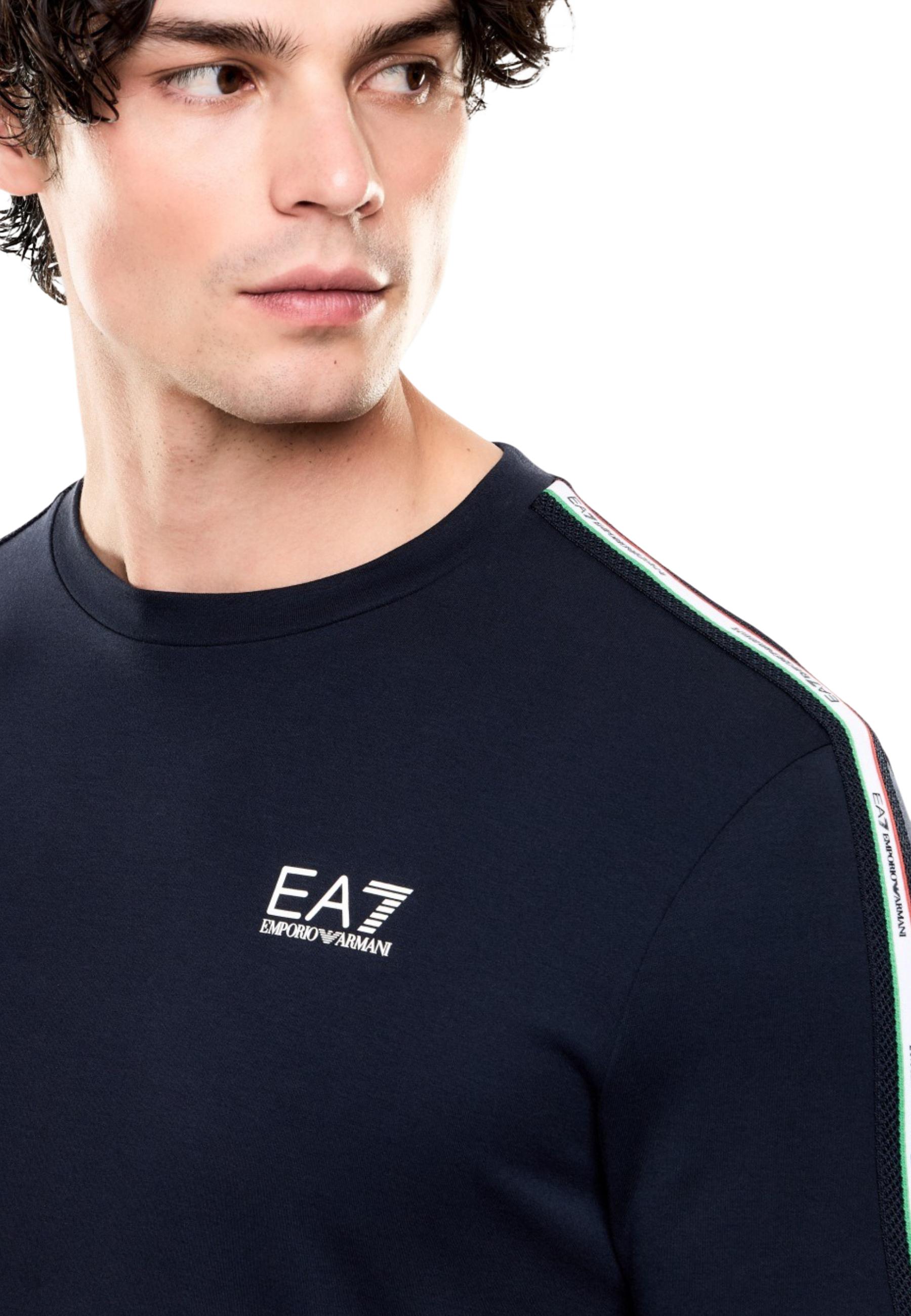 Ea7 T-shirt homme — blue