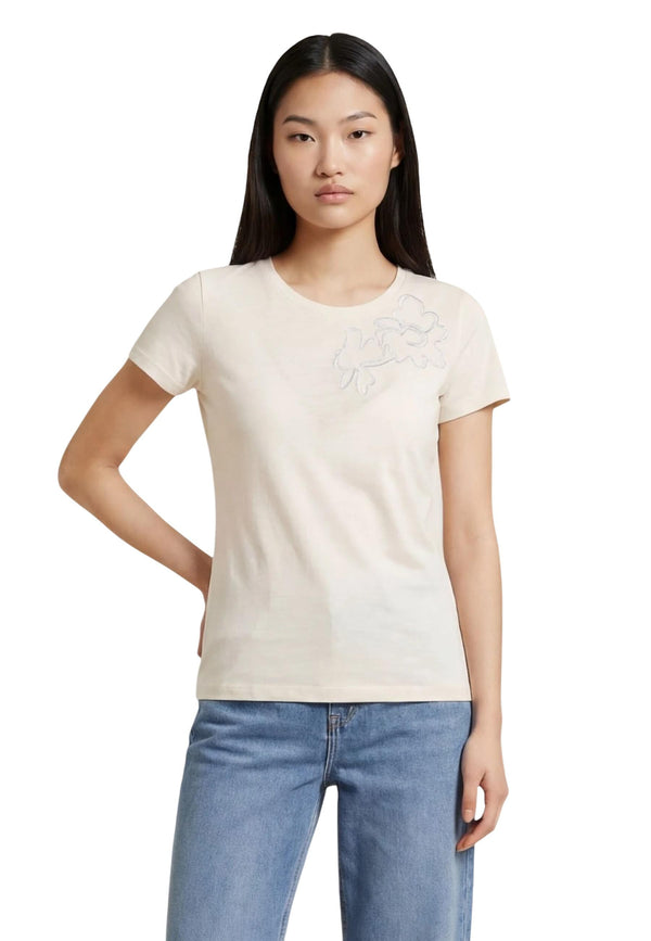 Liu Jo T-shirt femme — beige