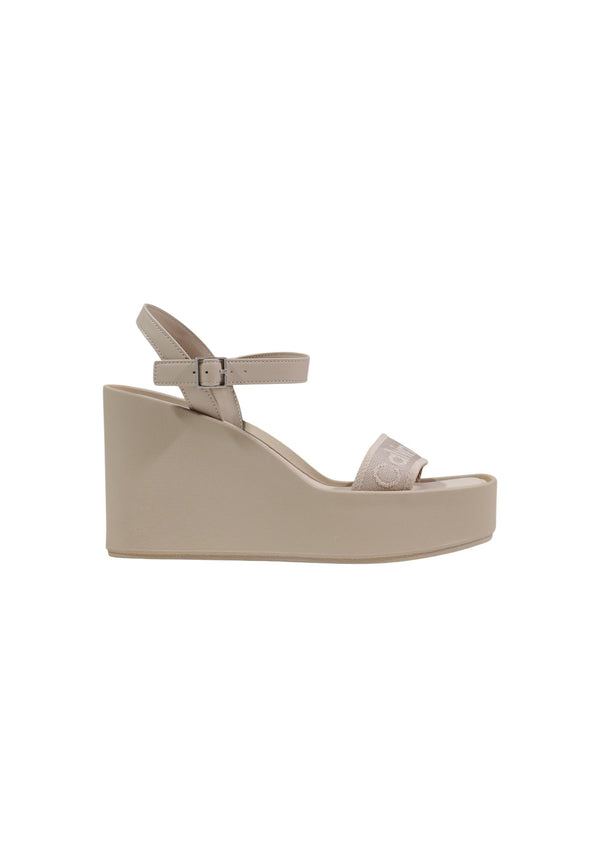Calvin Klein Sandales femme — beige