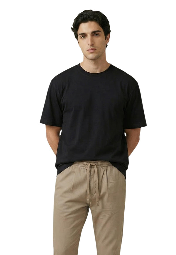 Gianni Lupo T-shirt homme — black