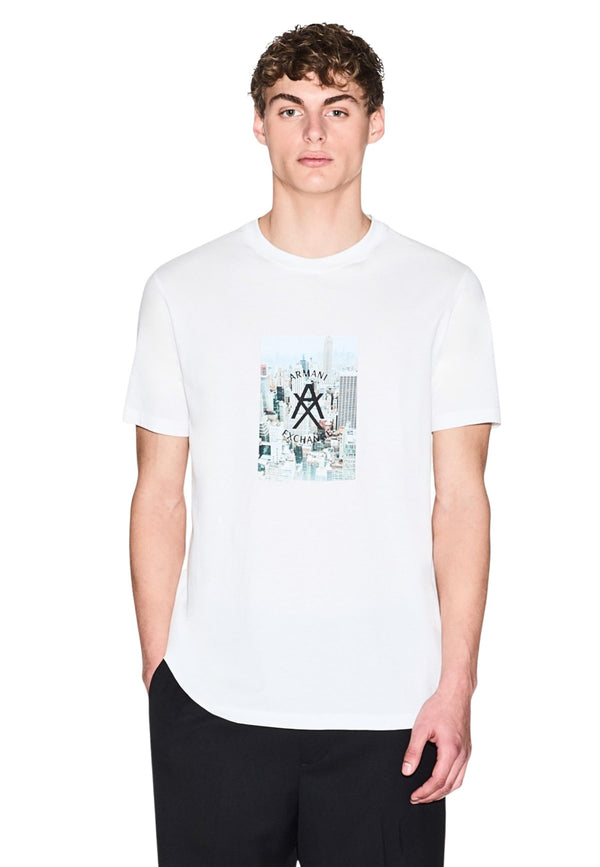 Armani Exchange T-shirt homme — white