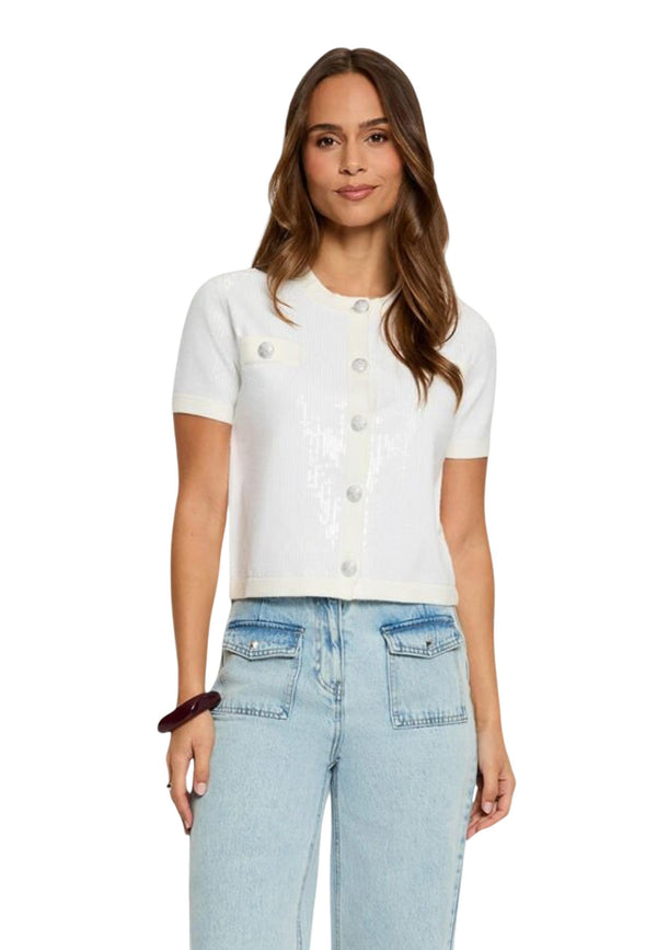 Morgan De Toi Vêtement femme Cardigans — white