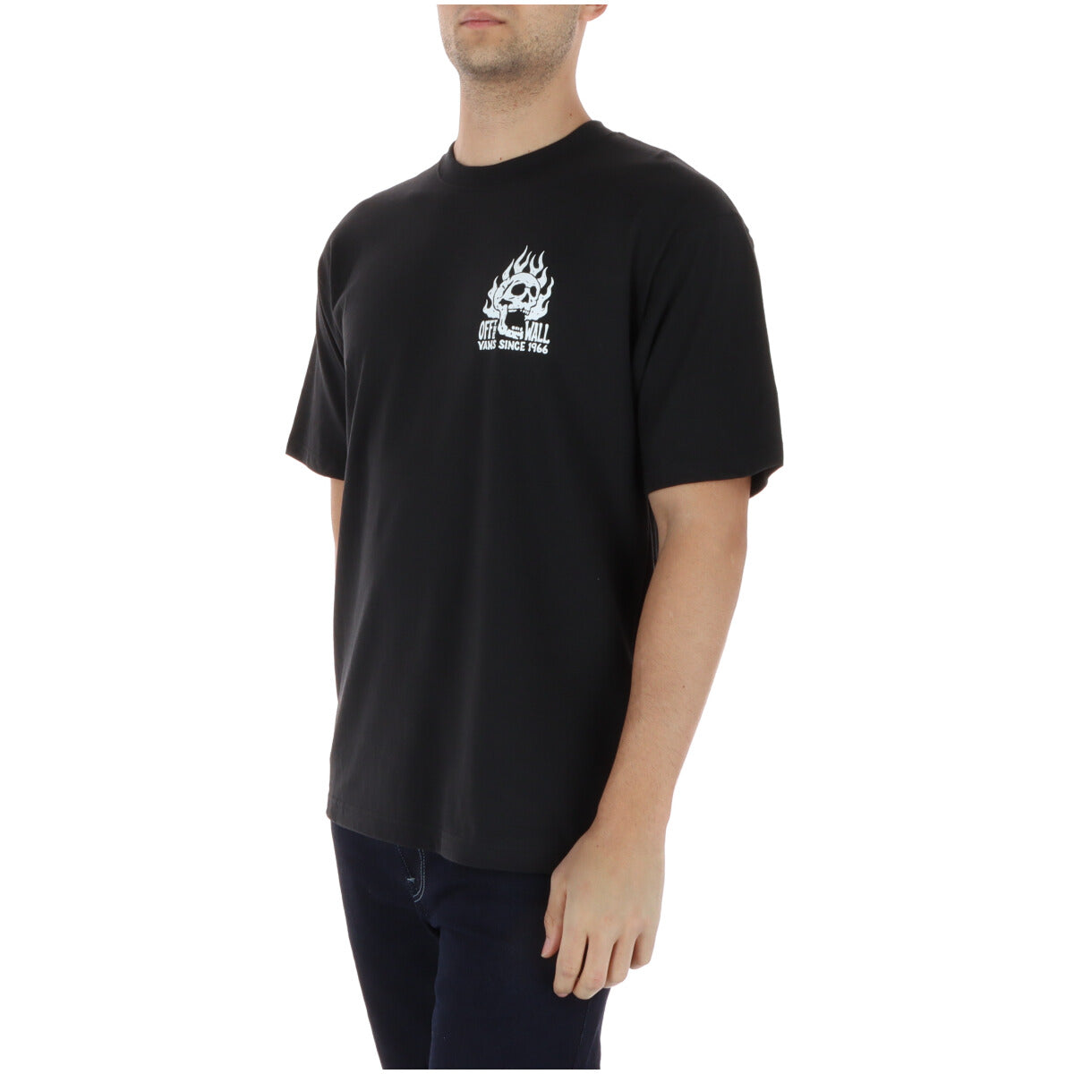 Vans T-shirt homme — black
