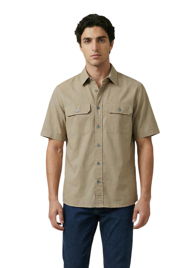 Armani Exchange Chemise homme Chemises — beige