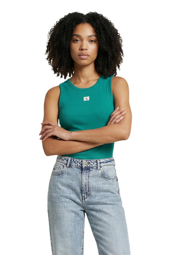 Calvin Klein Jeans Jean femme Debardeurs — green