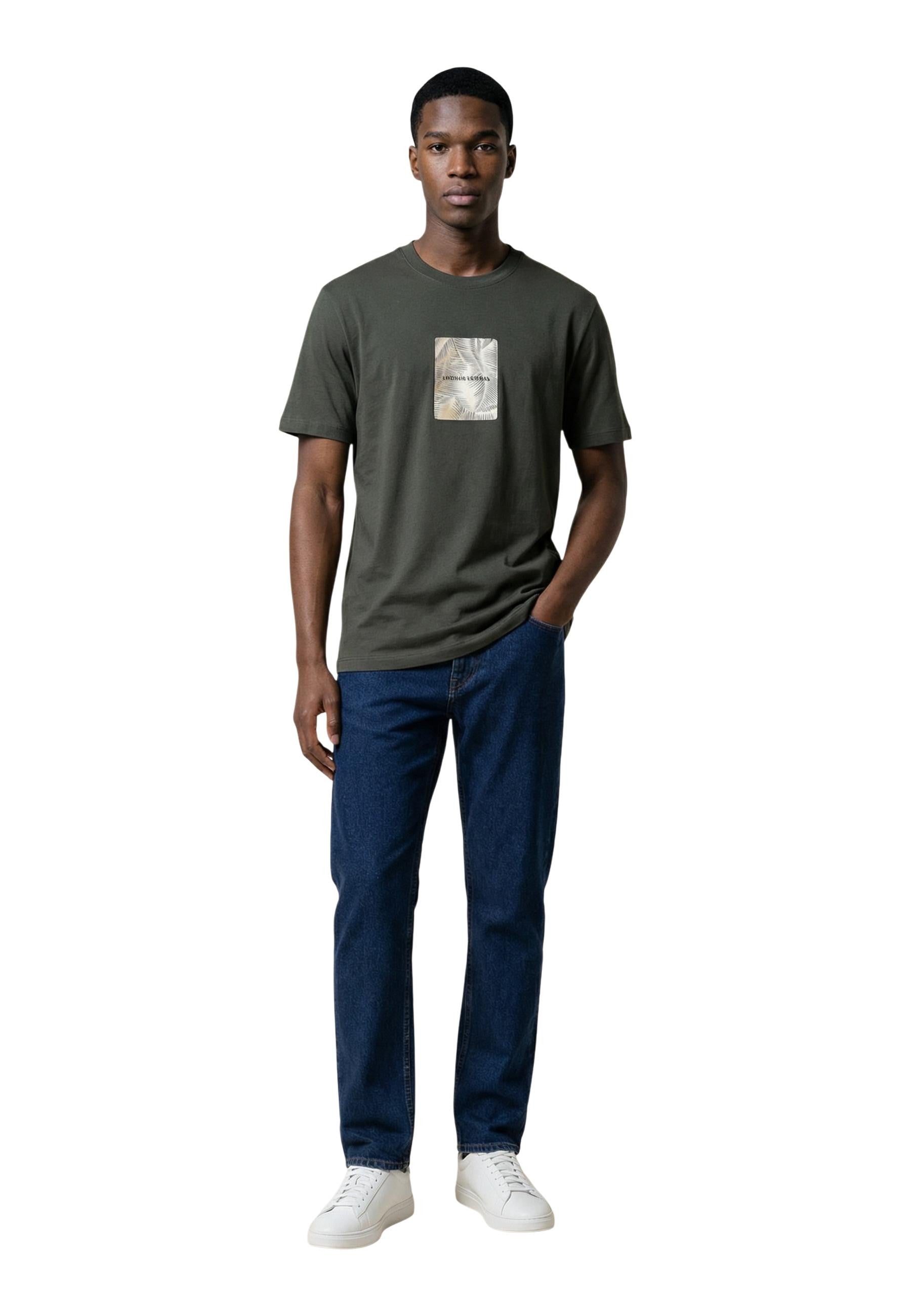 Armani Exchange T-shirt homme — green