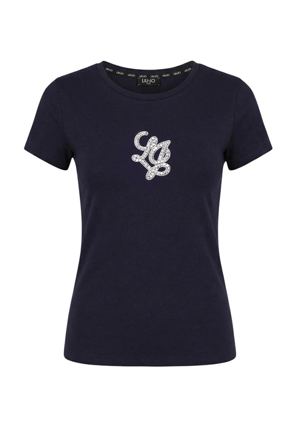 Liu Jo T-shirt femme — blue