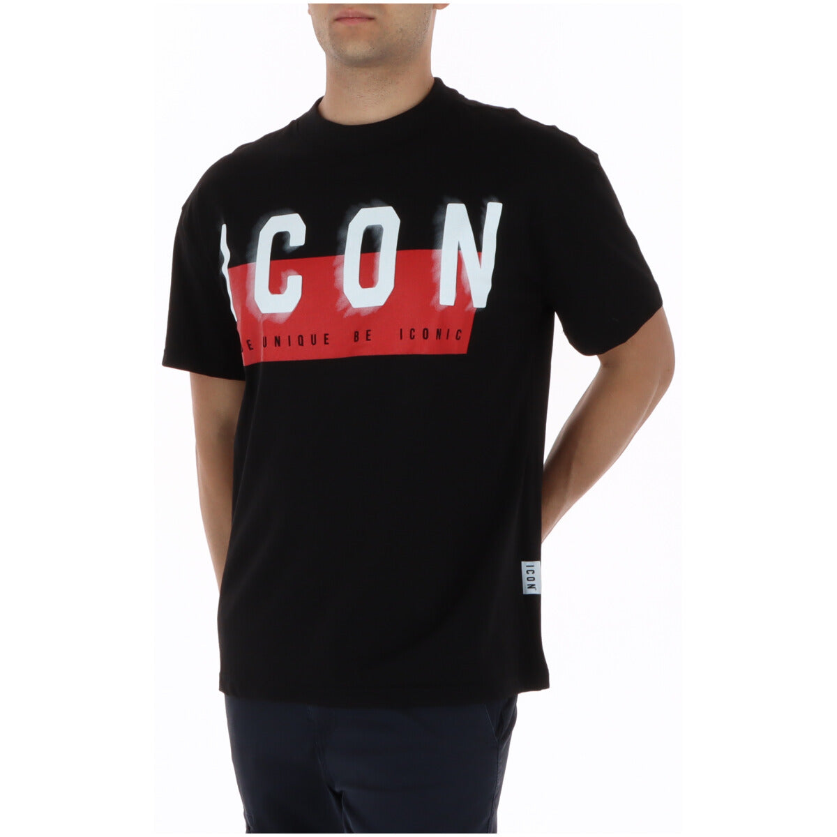 Icon T-shirt homme — black