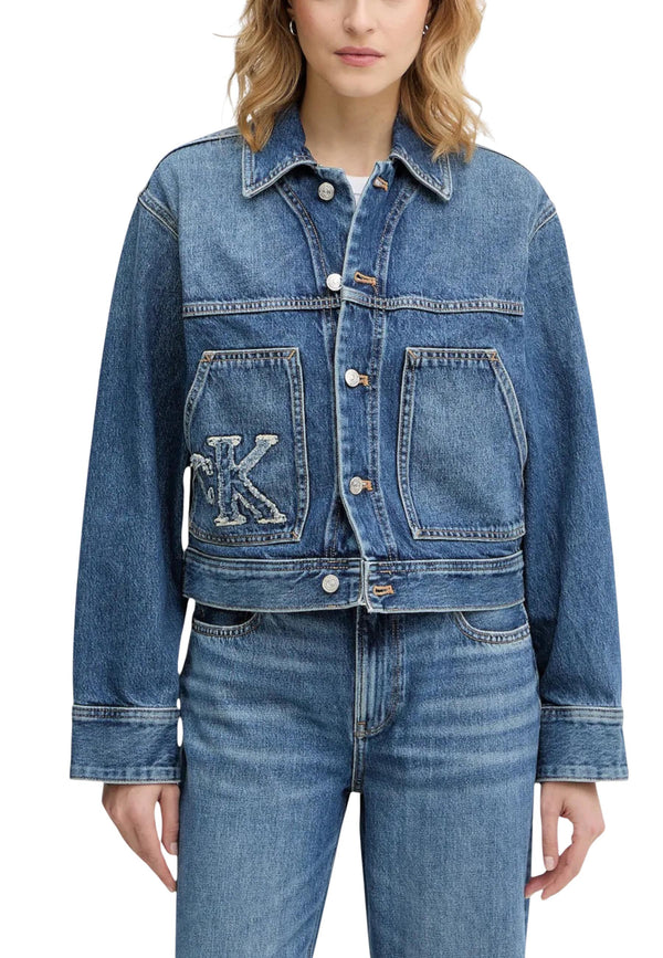 Calvin Klein Jeans Jean femme Jaquettes — blue