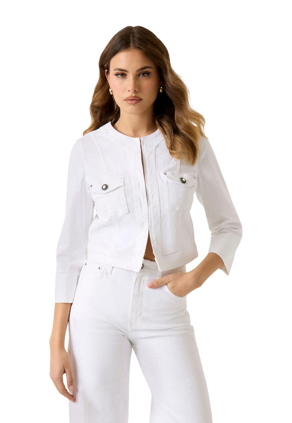 Guess Vêtement femme Jaquettes — white