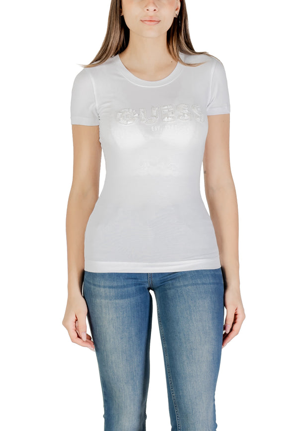 Guess T-shirt femme — white