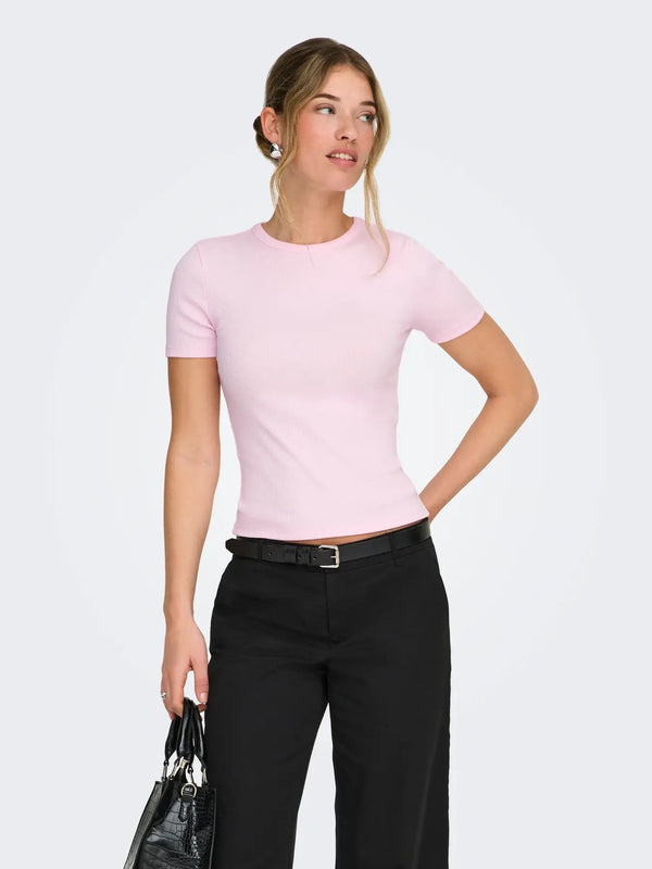 Only T-shirt femme — pink
