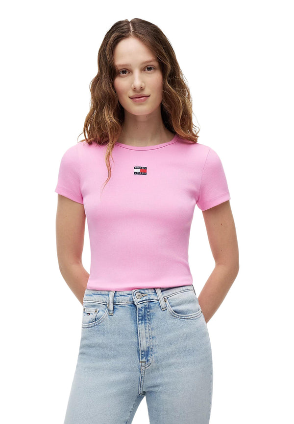 Tommy Hilfiger Jeans T-shirt femme — pink