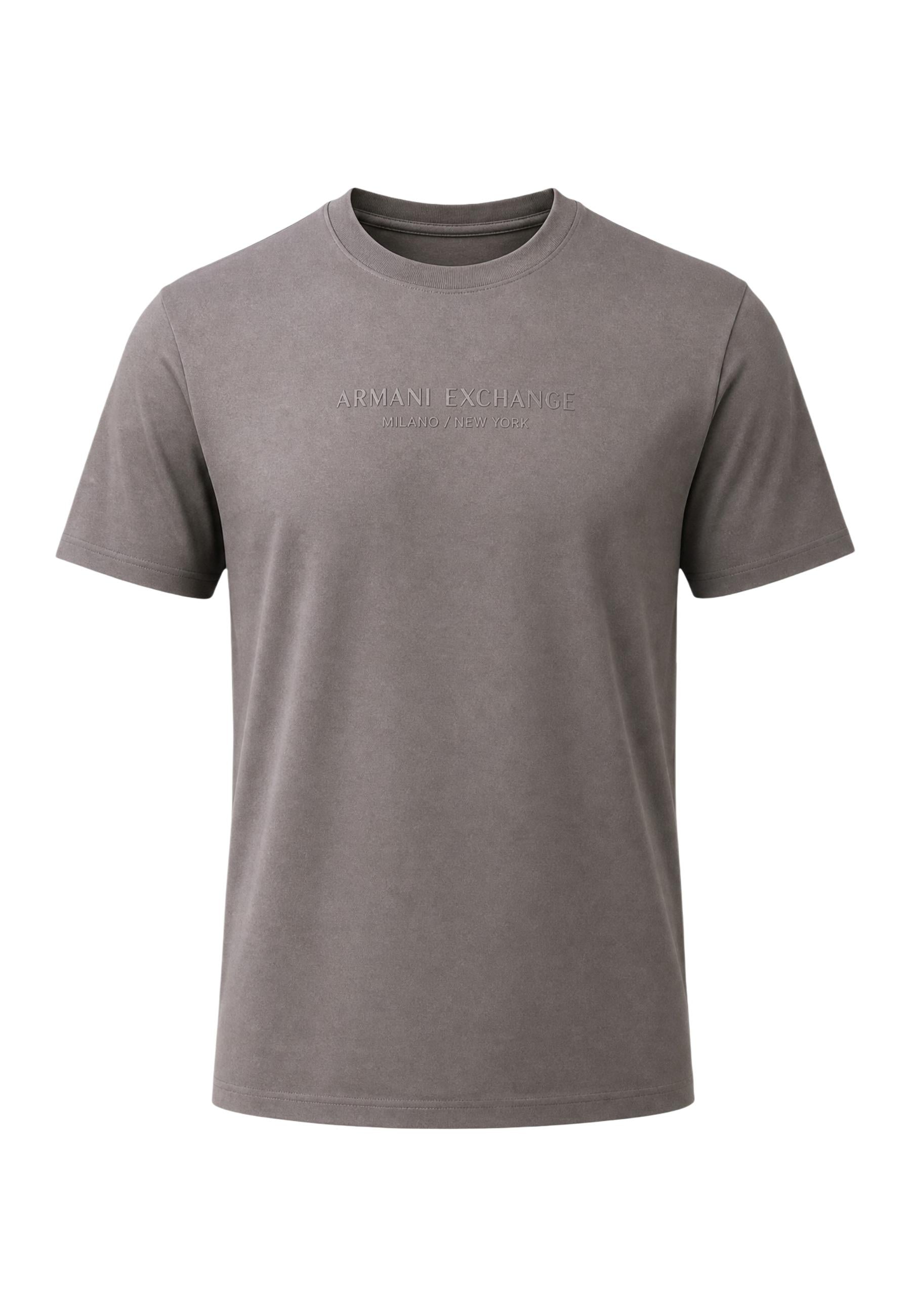 Armani Exchange T-shirt homme — brown