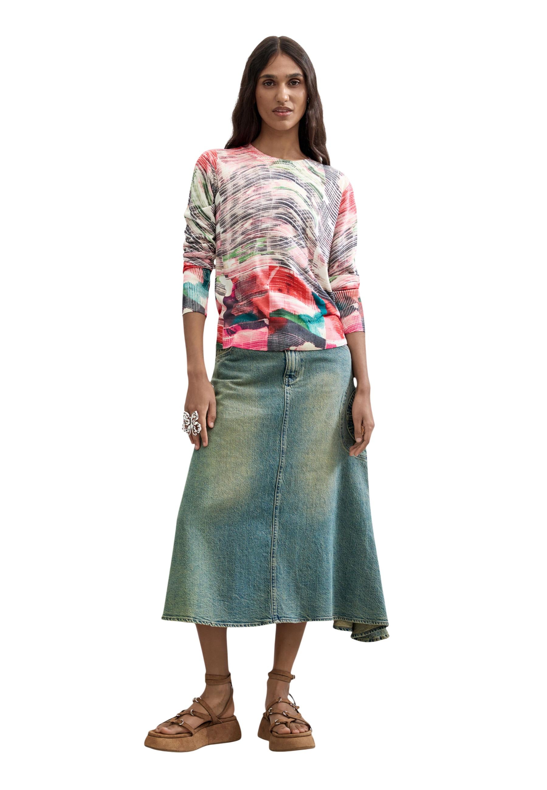 Desigual Pull femme — red