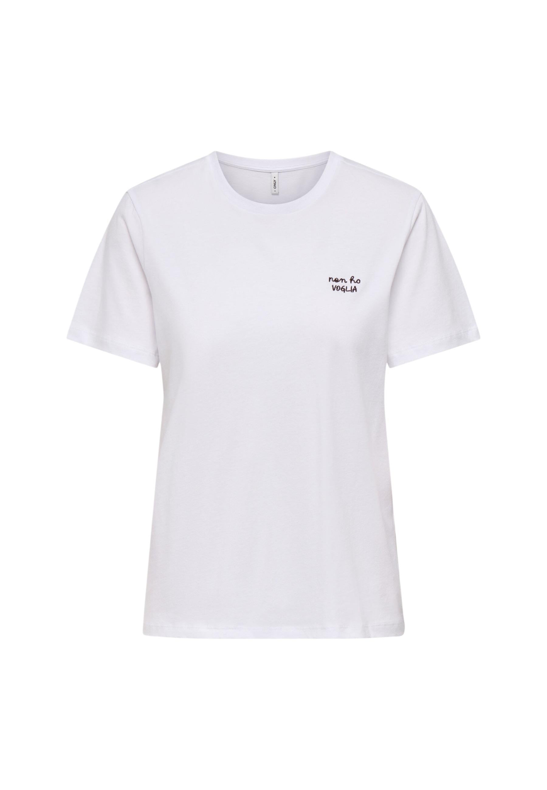 Only T-shirt femme — white