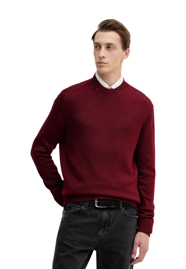 Armani Exchange Pull homme — bordeaux