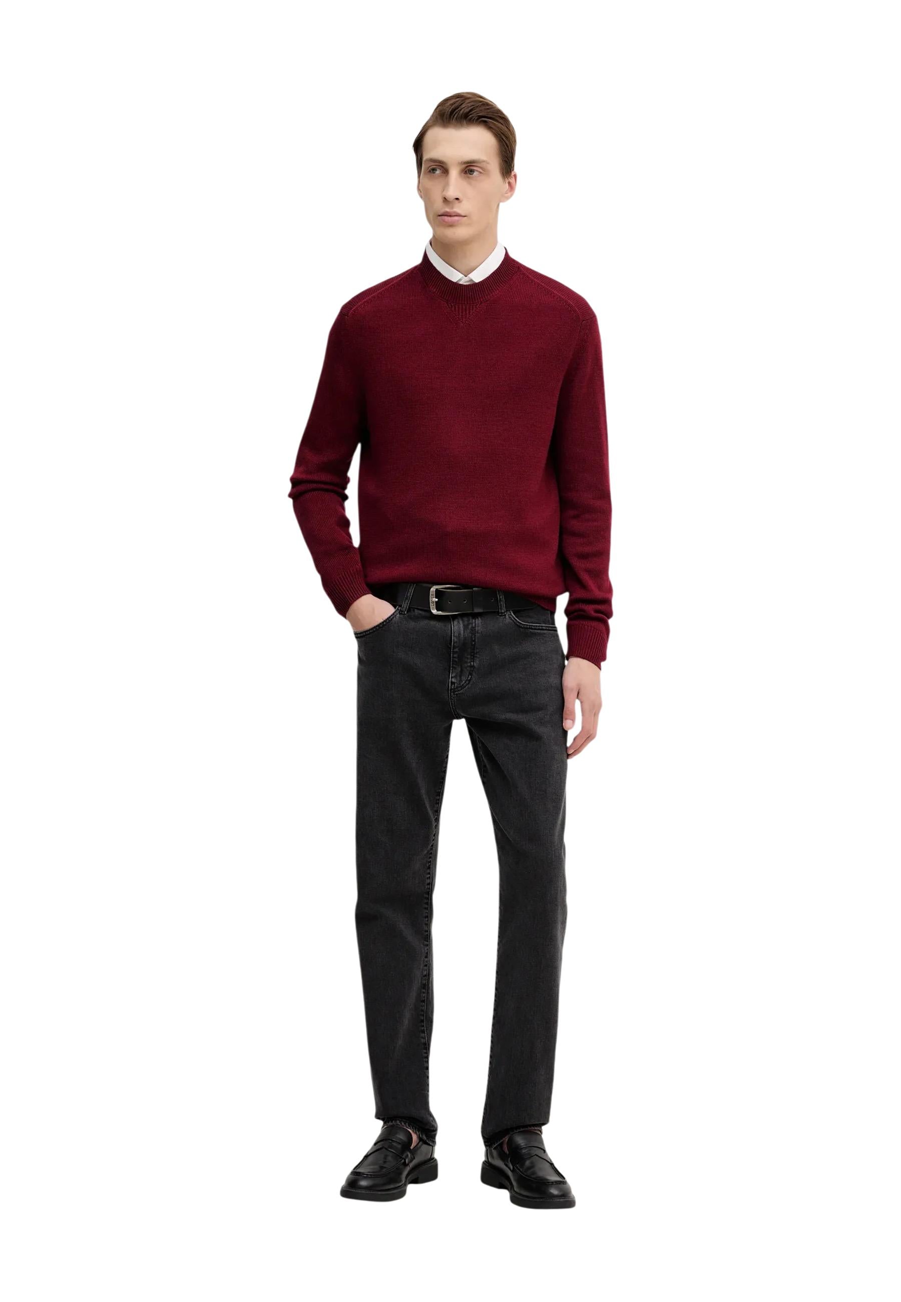 Armani Exchange Pull homme — bordeaux
